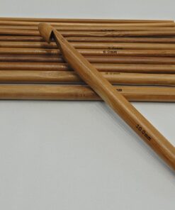 Τσιγκελάκια πλεξίματος μπαμπού σε σετ 12τμχ