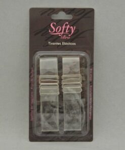 Τιράντες σιλικόνης για σουτιέν Softy 18mm