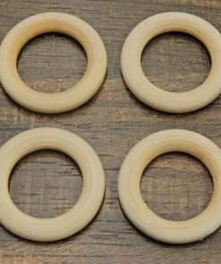 Ξύλινοι κρίκοι 4τμχ