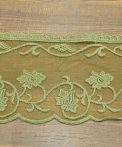 Δαντέλα βαμβακερή 11cm κωδ.382