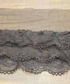 Δαντέλα νάιλον με βολάν 10cm κωδ.383