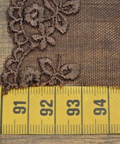 Alternative view of Δαντέλα βαμβακερή με τούλι 5cm κωδ.387