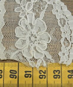 Alternative view of Δαντέλα νάιλον άσπρη 5cm κωδ.395