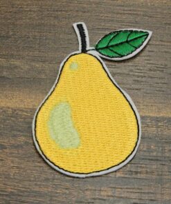 Θερμοκολλητικό σήμα αχλάδι 3x6cm