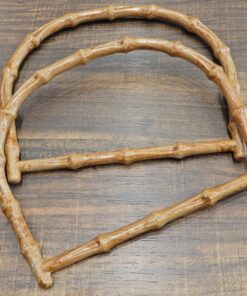 Χερούλια τσάντας τύπου κοκάλινα 16cm