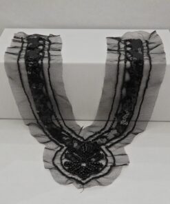 Μοτίφ γιακάς κεντημένος 35cm