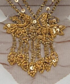 Alternative view of Μοτίφ γιακάς διακοσμημένος με χάντρες 30cm