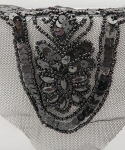 Alternative view of Μοτίφ γιακάς κεντημένος 30cm