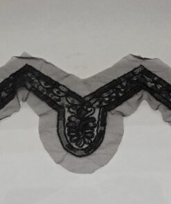 Μοτίφ γιακάς κεντημένος 30cm