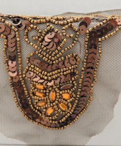 Alternative view of Μοτίφ γιακάς κεντημένος με χάντρες 30cm