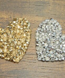 Alternative view of Θερμοκολλητικό σήμα καρδιά με στρας