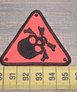 Alternative view of Θερμοκολλητικό σήμα με νεκροκεφαλή 5x5cm