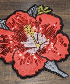 Θερμοκολλητικό σήμα λουλούδι 23cm