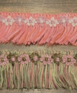 Κρόσσι ακρυλικό με λουλούδια 4cm κωδ.403