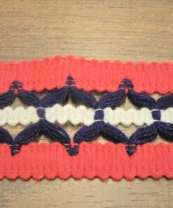 Τρέσα πλεκτή 5cm κωδ.407