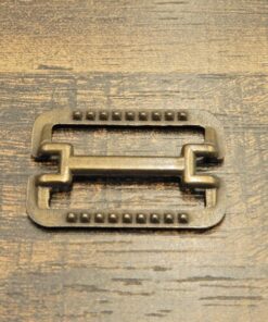 Τόκα μπρονζέ μεταλλική για γιλέκο 2cm