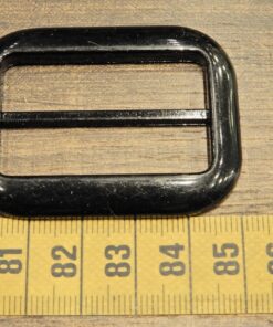 Alternative view of Τόκα για ζώνη πλαστική μαύρη 4cm