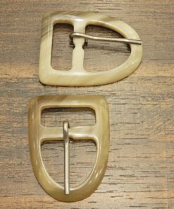 Τόκα κοκκάλινη για ζώνη 3cm