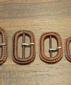 Δερμάτινη τόκα για ζώνη σε καφέ χρώμα