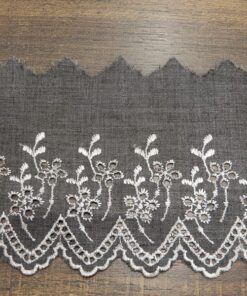 Δαντέλα βαμβακερή 10cm κωδ.421