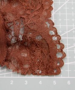 Alternative view of Δαντέλα ελαστική με σούρα και πιέτες 5cm κωδ.429