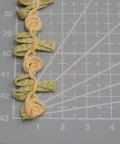 Alternative view of Τρέσα με λουλουδάκια τύπου ροκοκό 1,5cm κωδ.439