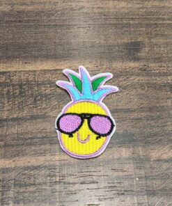 Θερμοκολλητικό μπάλωμα ανανάς 6cm