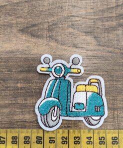 Alternative view of Θερμοκολλητικό σήμα vespa 5cm