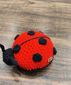 Alternative view of Χειροποίητο πλεκτό γούρι πασχαλίτσα