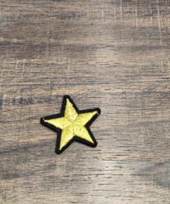 Θερμοκολλητικό σήμα αστέρι 3,5cm
