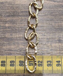 Alternative view of Χρυσή αλυσίδα για τσάντα 1,6cm κωδ.467