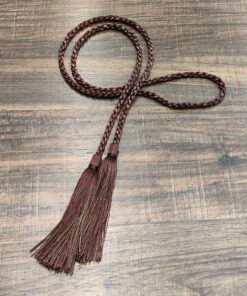 Διπλή φούντα φλος με κορδόνι