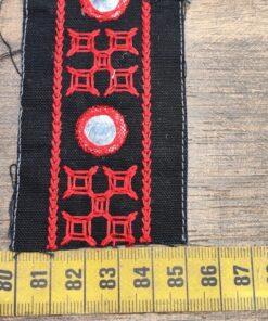 Alternative view of Τρέσα έθνικ κεντημένη 5cm